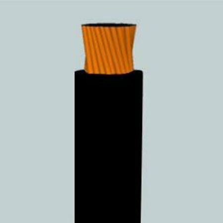 SOUTHWIRE STX Battery Cable, 6 AWG, 1C, Unshielded, 60V, XLPE Insulated, Black, Sold by the FT 142480-10IE